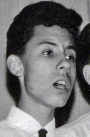 portrait DA chantant avec PGC 1964 Dominique ACHILLE - PGC - 1964
