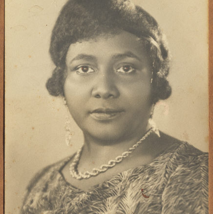 Portrait de Paulette Nardal Paulette NARDAL - collection privée