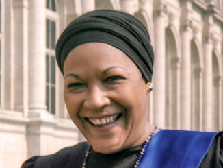 portrait de Christiane Eda-Pierre en 1984 par Louis Thomas ACHILLE